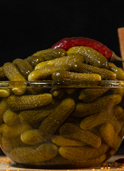 Gherkins in Vinegar
